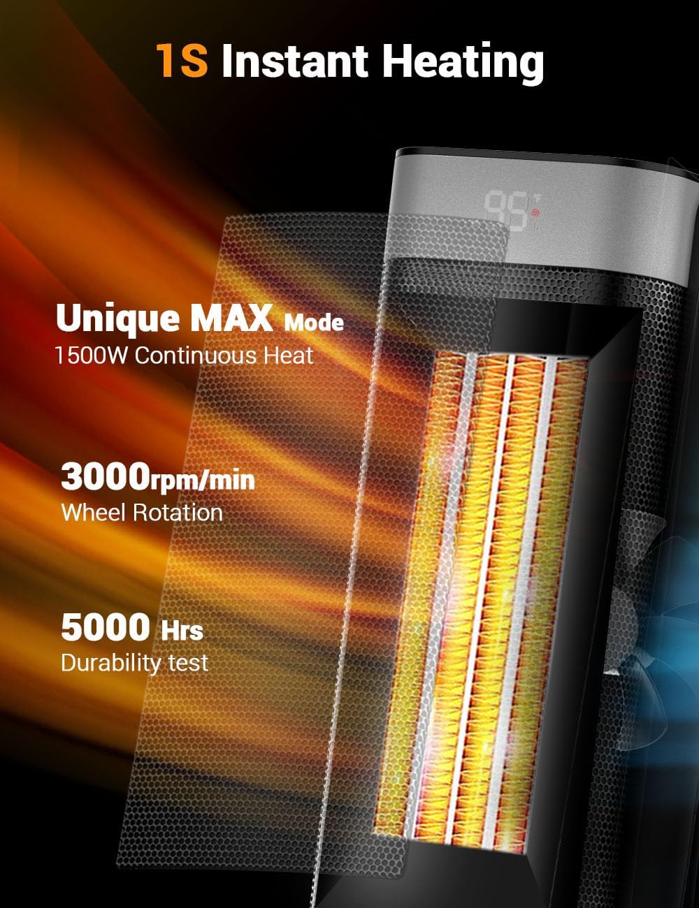 Portable Electric Space Heater